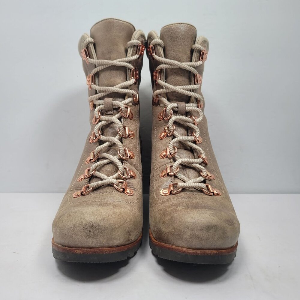Sorel Conquest Holiday Women's Taupe Wedge Boots NL2771-2714 US Size 10 - Picture 3 of 11
